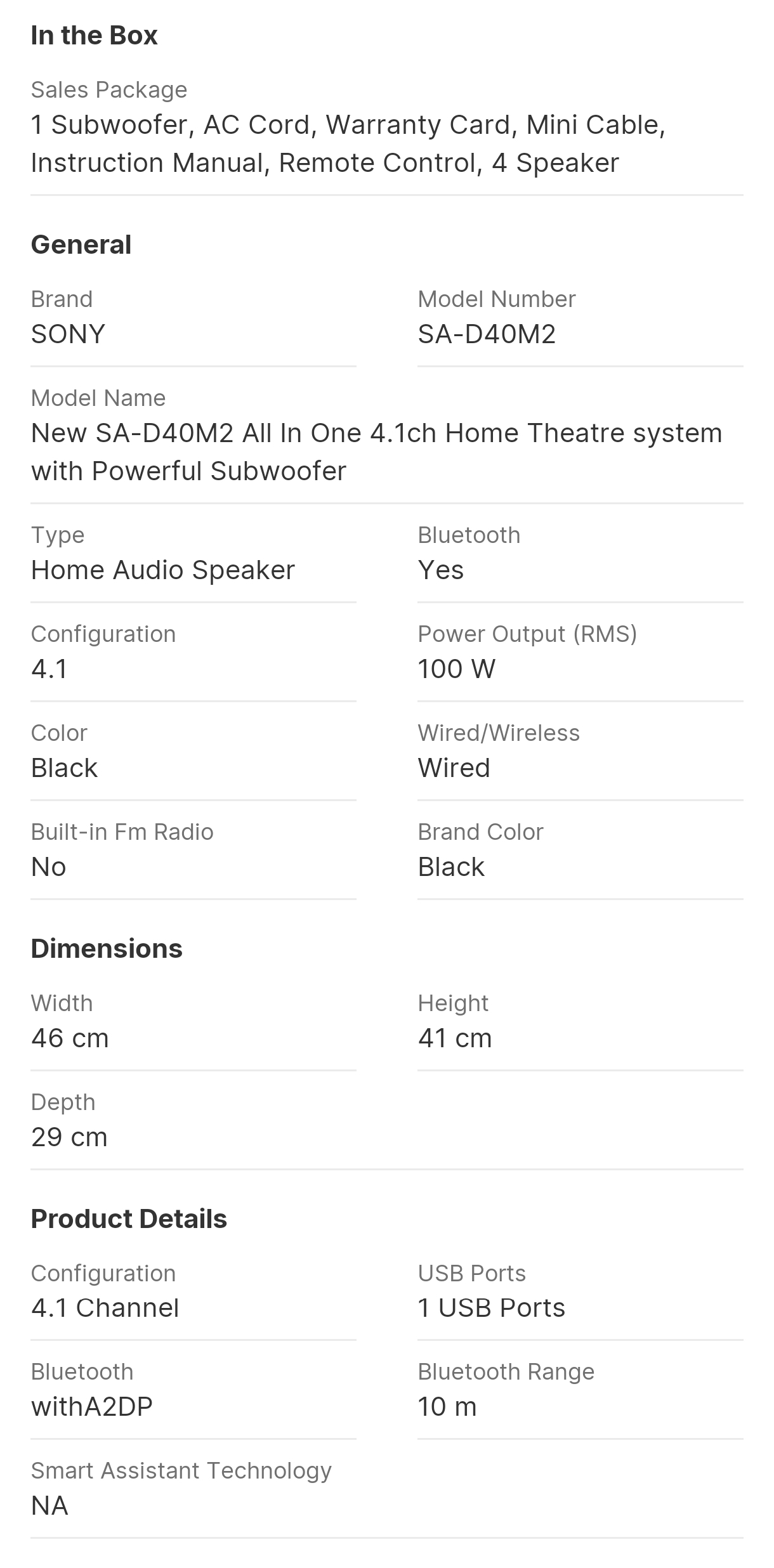 Description