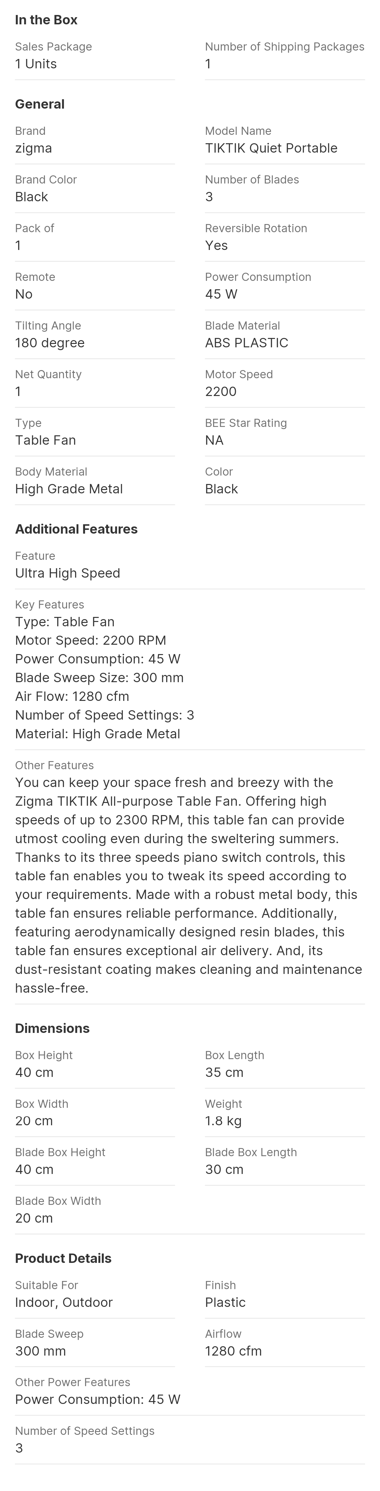 Description